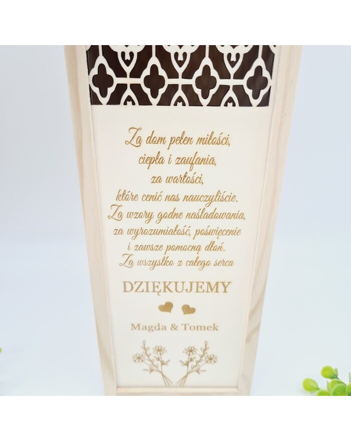 Skrzynka na wino -...