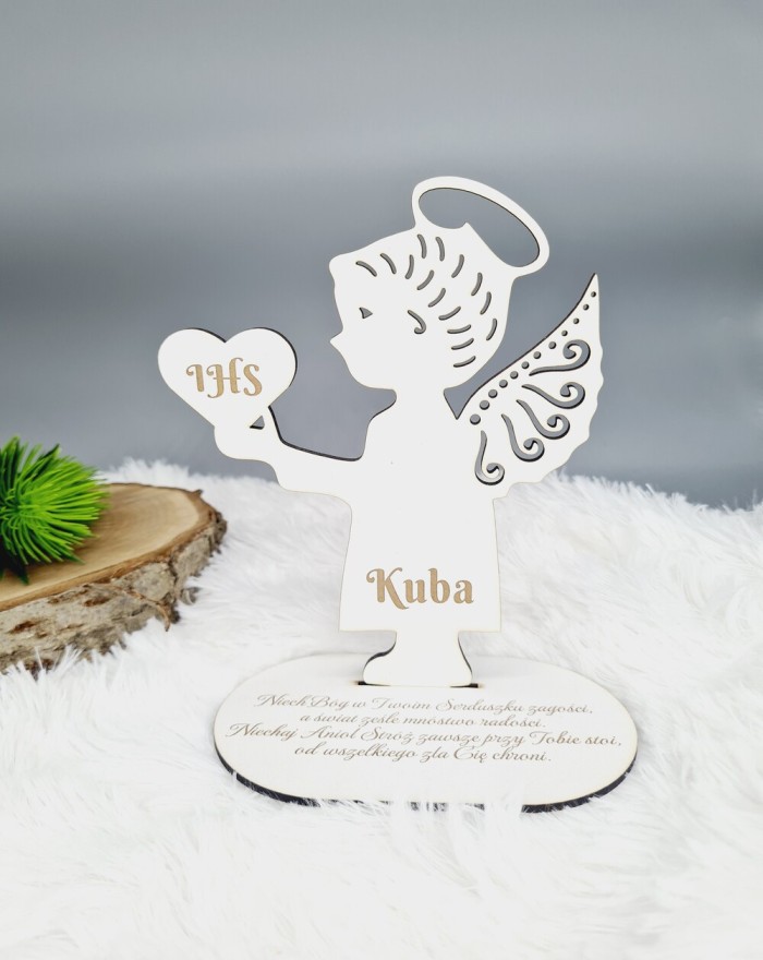 Pamiątka komunijna, aniołek pamiątka na Pierwszą Komunię Świętą