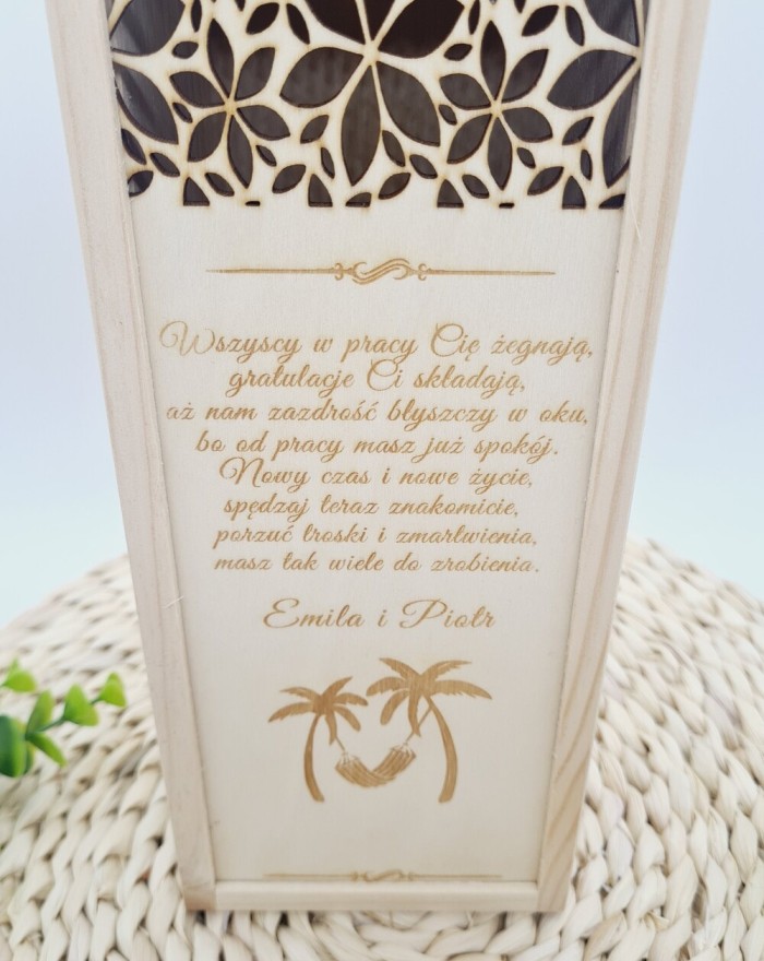 Skrzynka na wino - emerytura