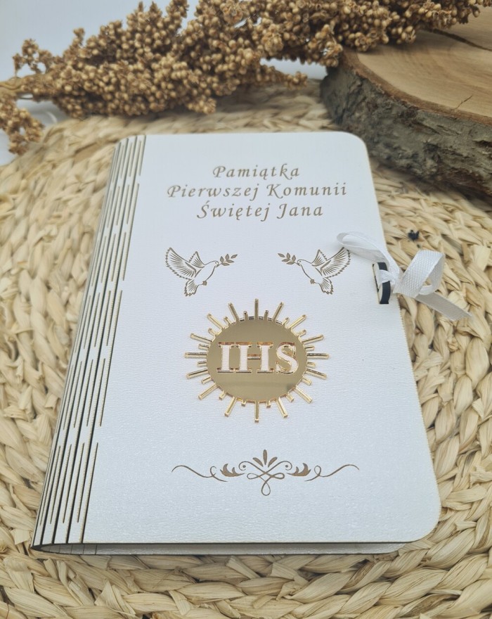 Pamiątka komunijna, pudełko...