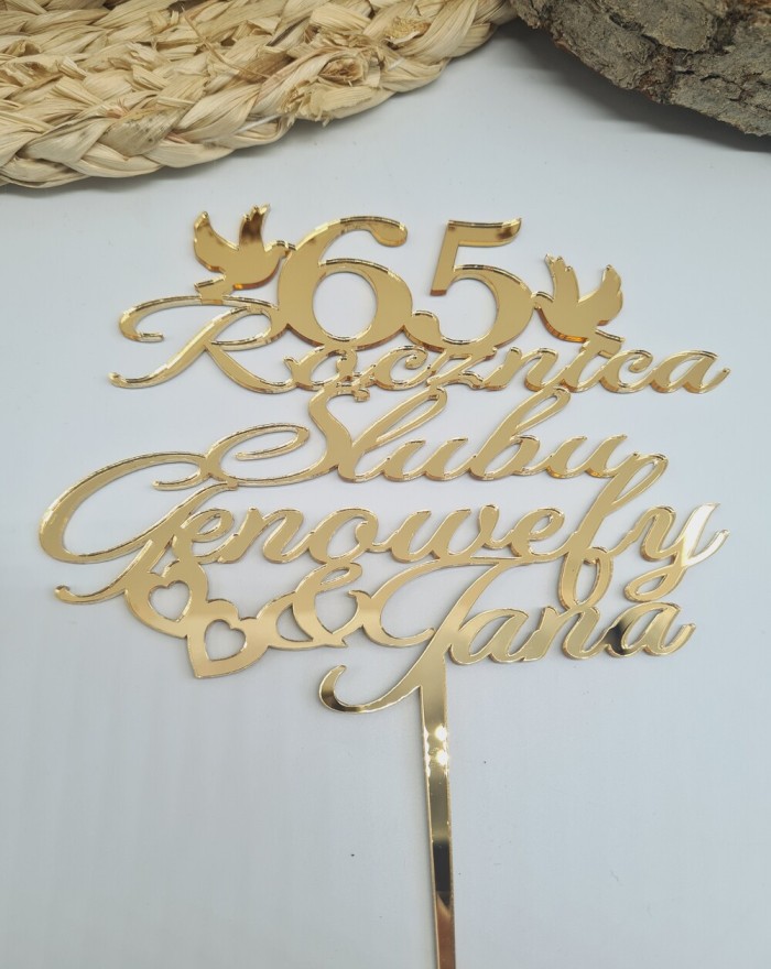Topper na Rocznicę Ślubu,...
