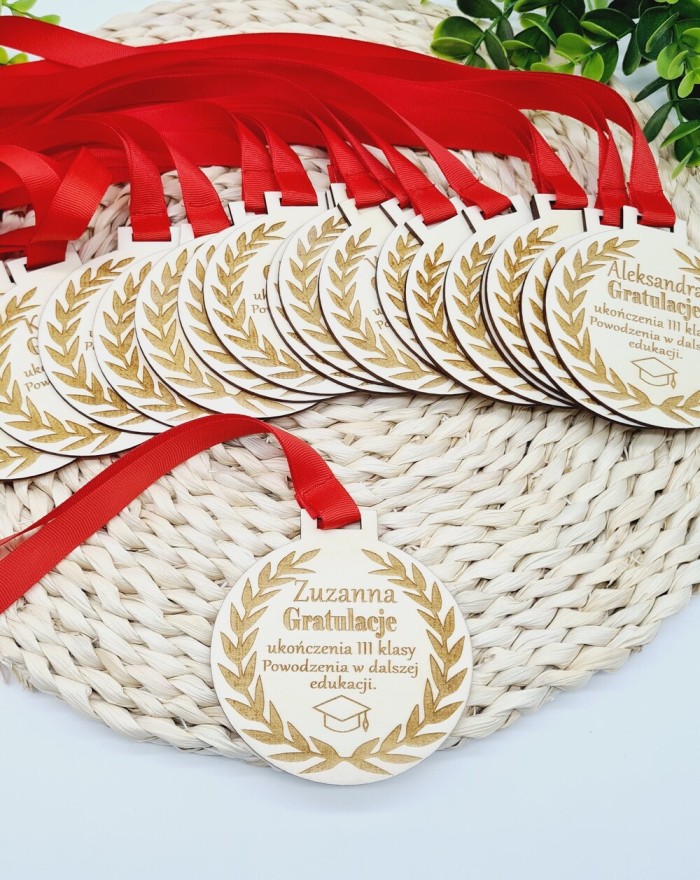 Medal - zakończenie szkoły