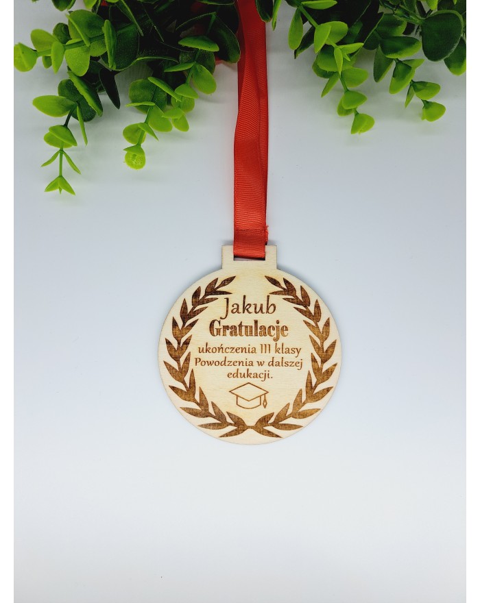 Medal - zakończenie szkoły