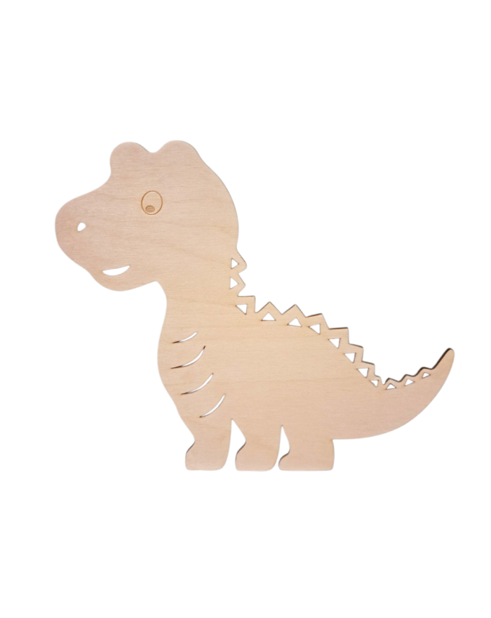Dinozaur, drewniana...