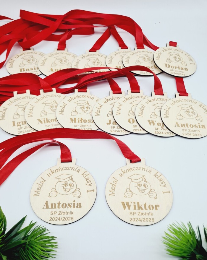 Medal ukończenia szkoły,...