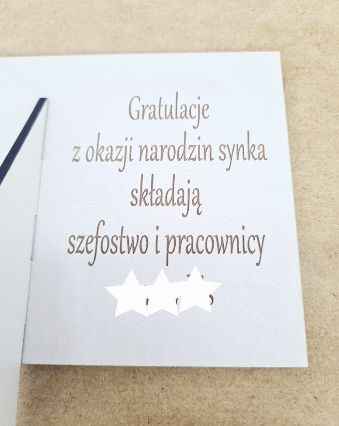 Metryczka urodzinowa dla...
