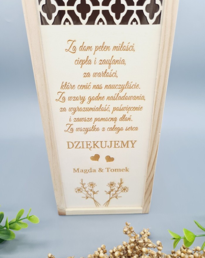 Skrzynka na wino -...