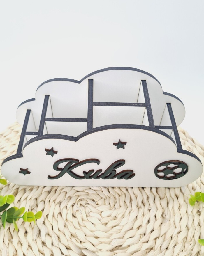 Organizer na biurko chmurka - piłka