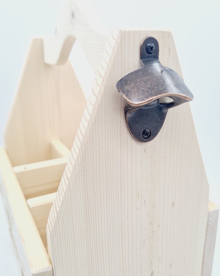 Skrzynka na piwo, drewniana skrzynka personalizowana, upominek dla taty