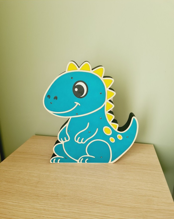 Lampka nocna dla dzieci, lampka dinozaur, lampka do pokoju dziecięcego