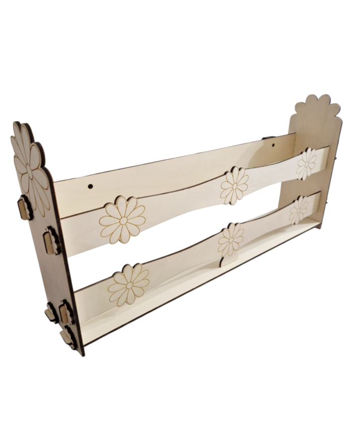 Organizer na lalki barbi, półka na lalki, drewniany organizer ze sklejki