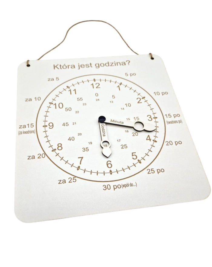 Zegar, która jest godzina?