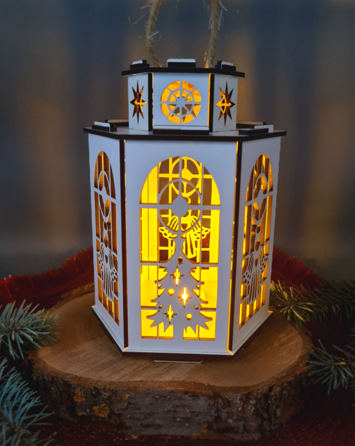 Lampion świąteczny, lampion...