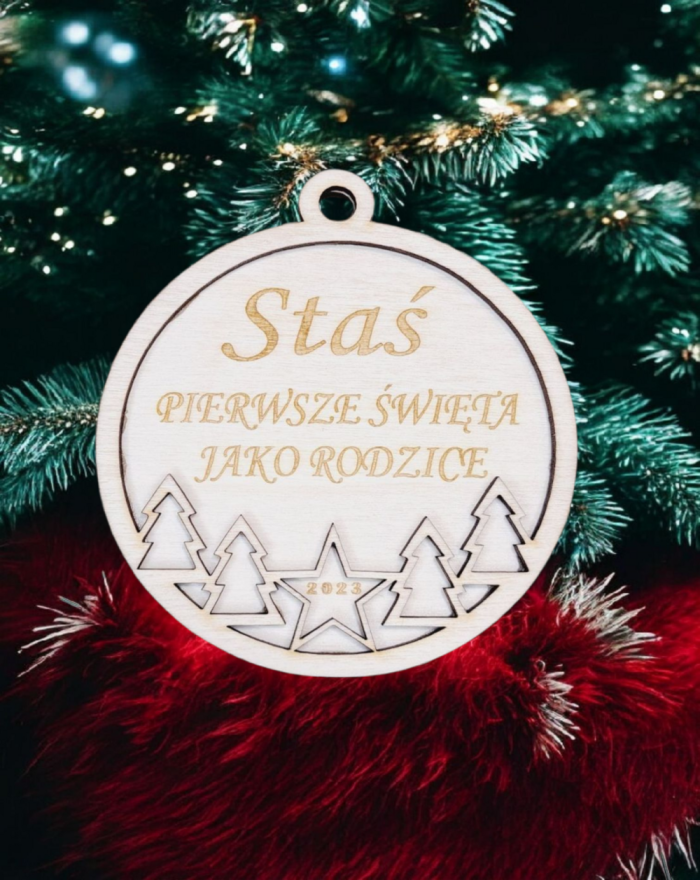 Bombka Pierwsze Święta jako...
