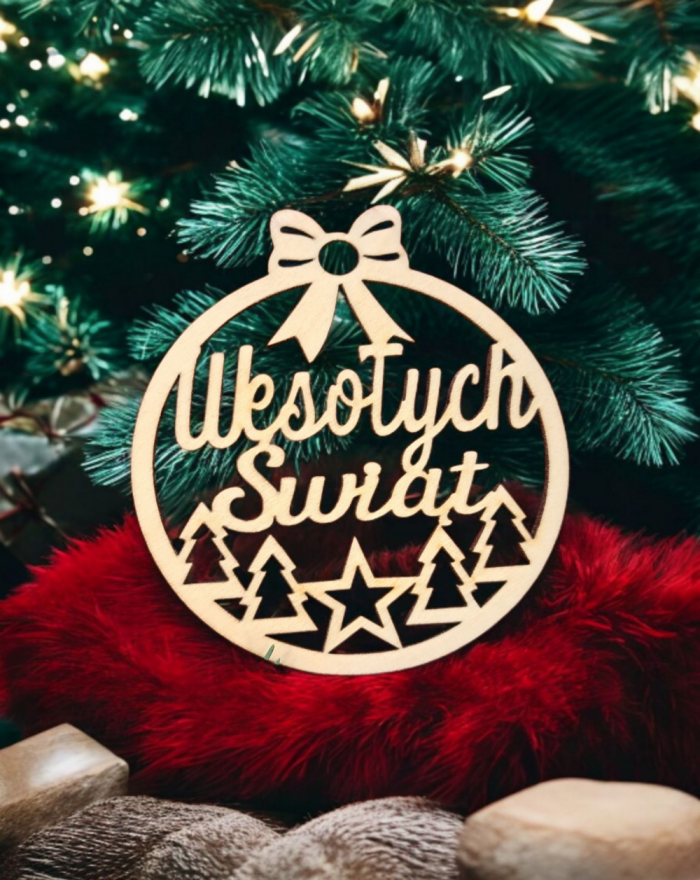 Bombka Wesołych Świąt,...