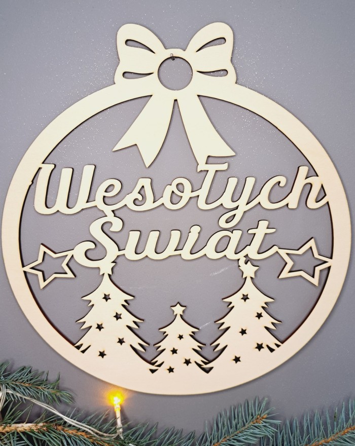 Obręcz ozdobna na drzwi