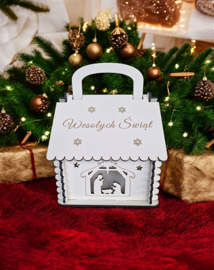 Domek pudełko na cukierki... Domek pudełko na cukierki...