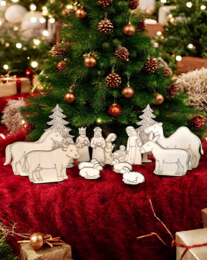 Figurki do szopki...