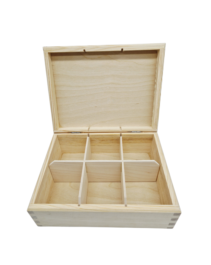 Drewniana skrzynka na...