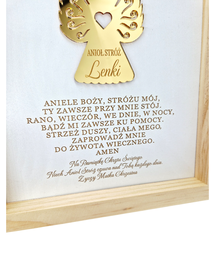 Pamiątka na Chrzest Święty,...