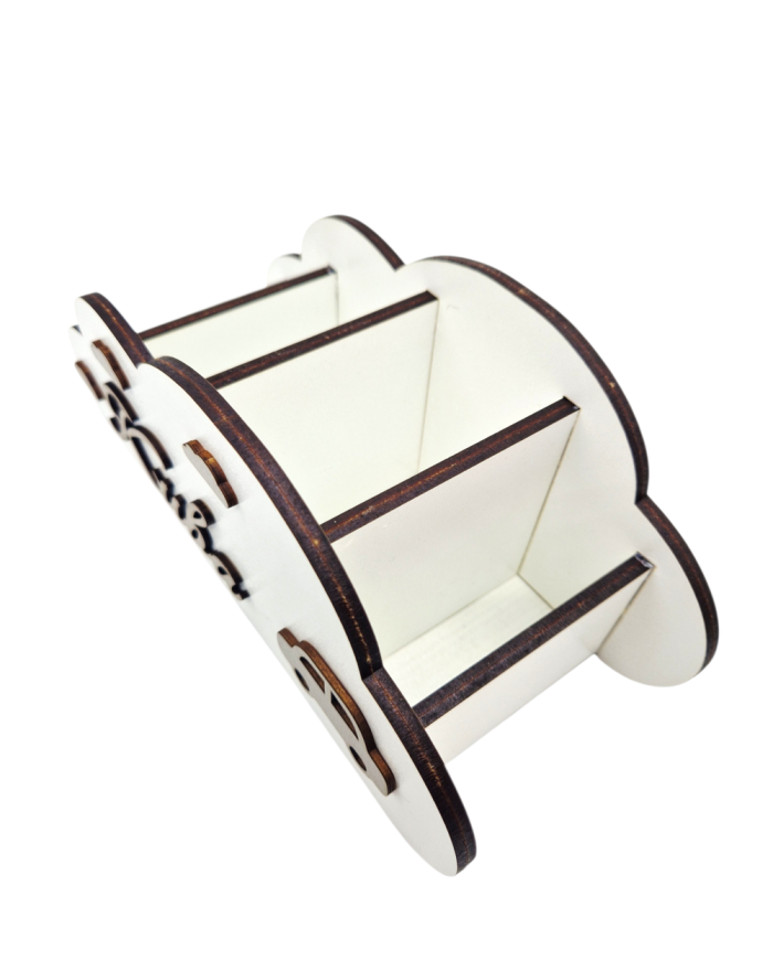 Organizer na biurko chmurka - samochodzik