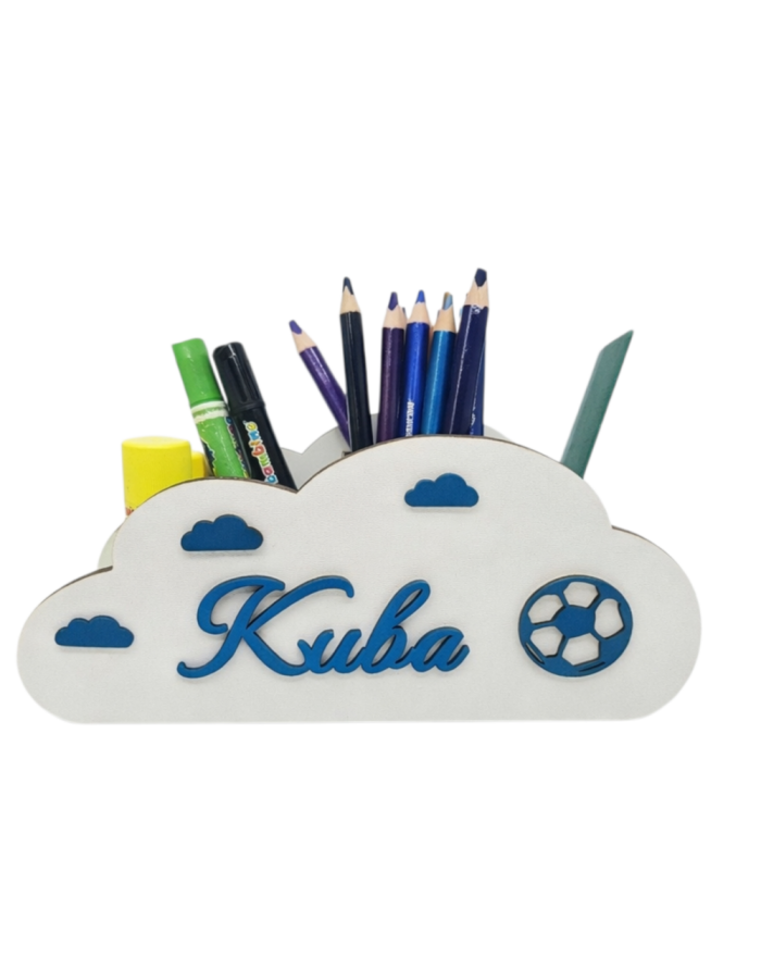 Organizer na biurko chmurka - piłka