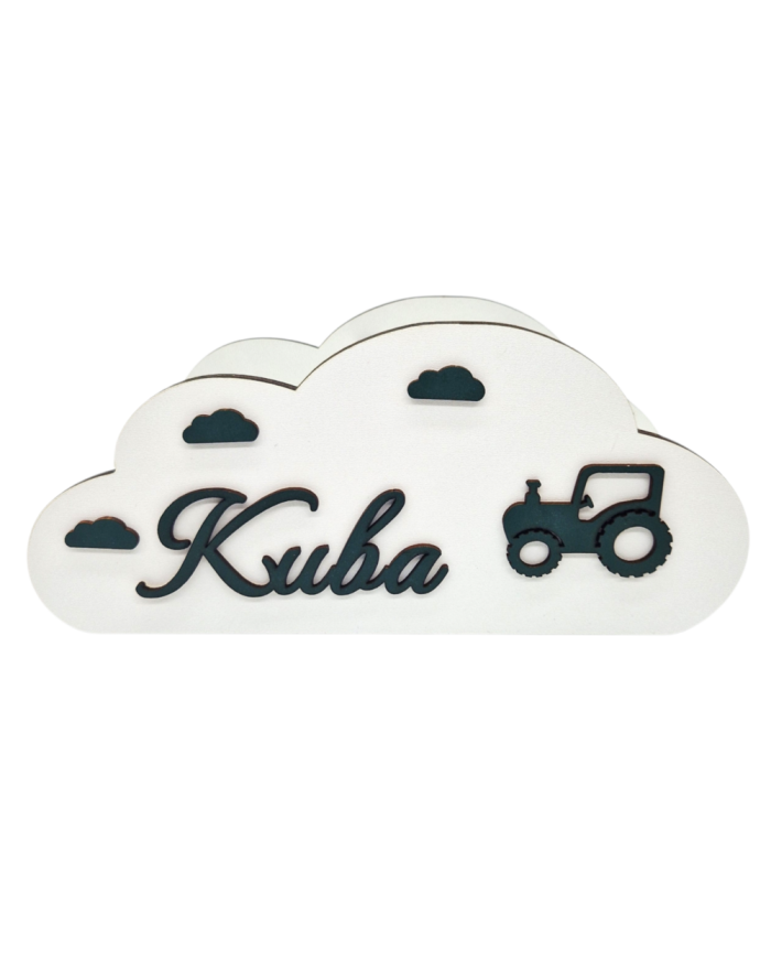 Organizer na biurko chmurka - traktor