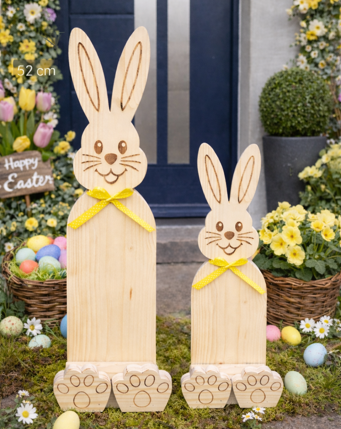 Drewniany zając, DUŻA...