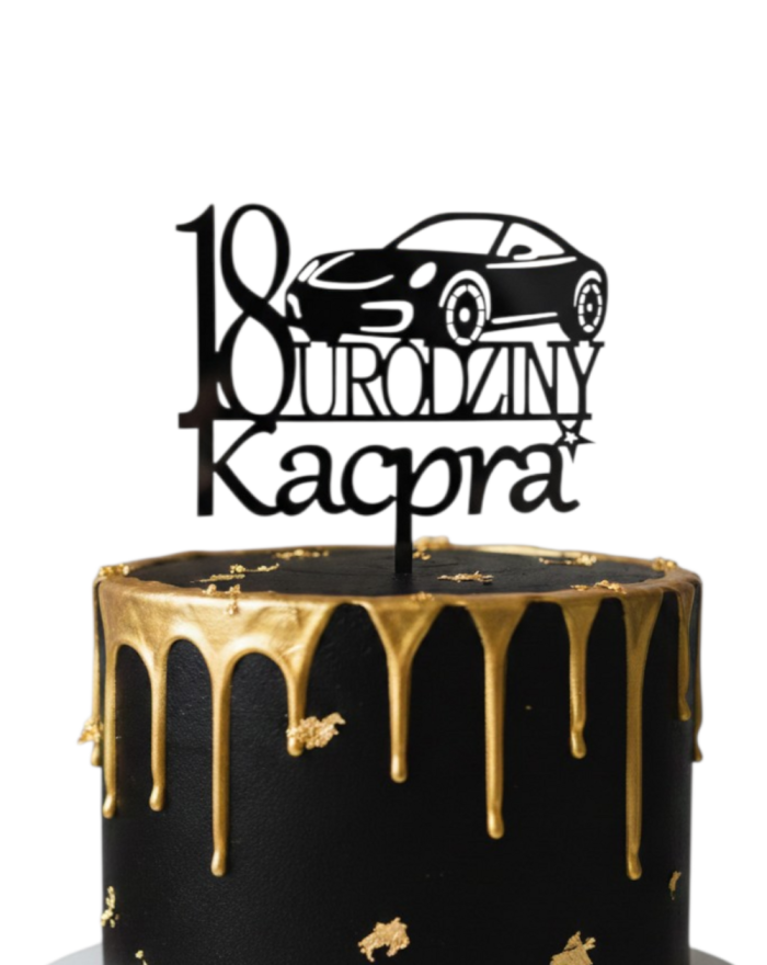 Topper na tort na urodziny...