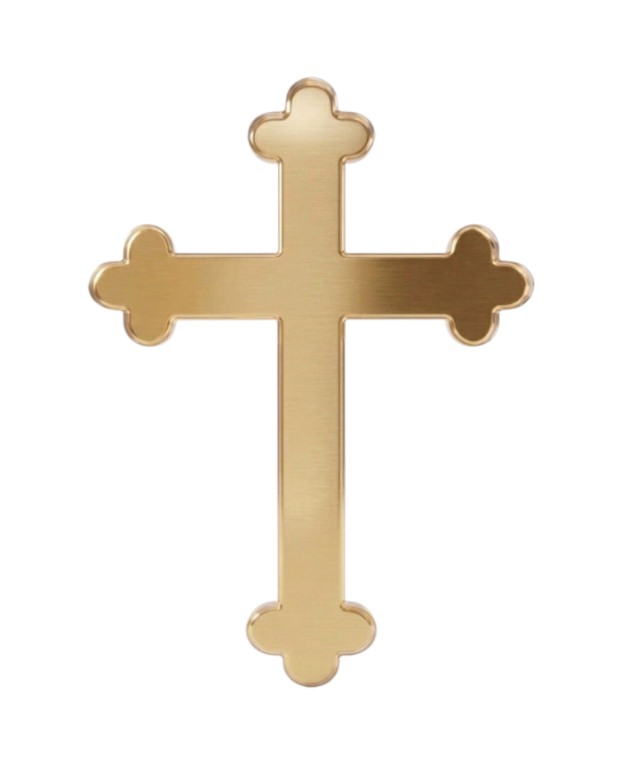 Topper na tort Krzyż,...