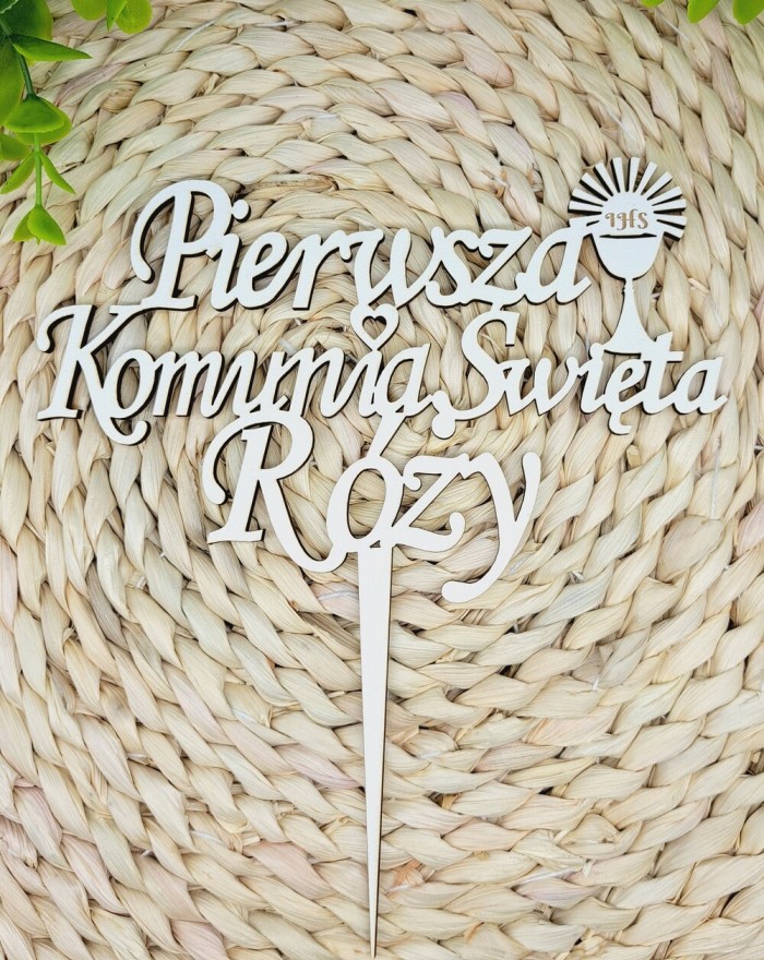 Topper na komunię, topper...