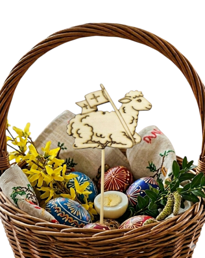 Drewniany Baranek na PIKU...