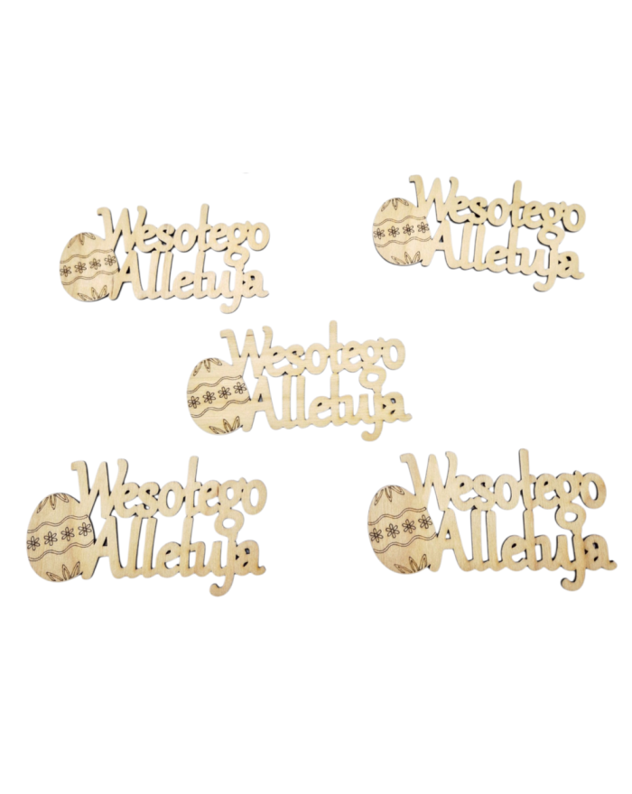 Wesołego Alleluja Napis...