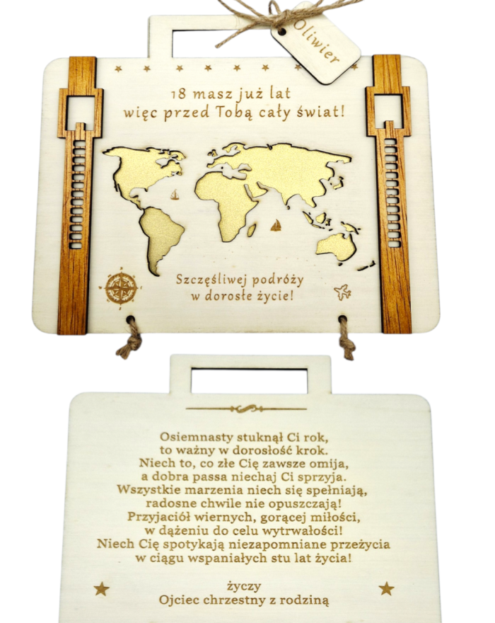 Kartka na 18 urodziny,...