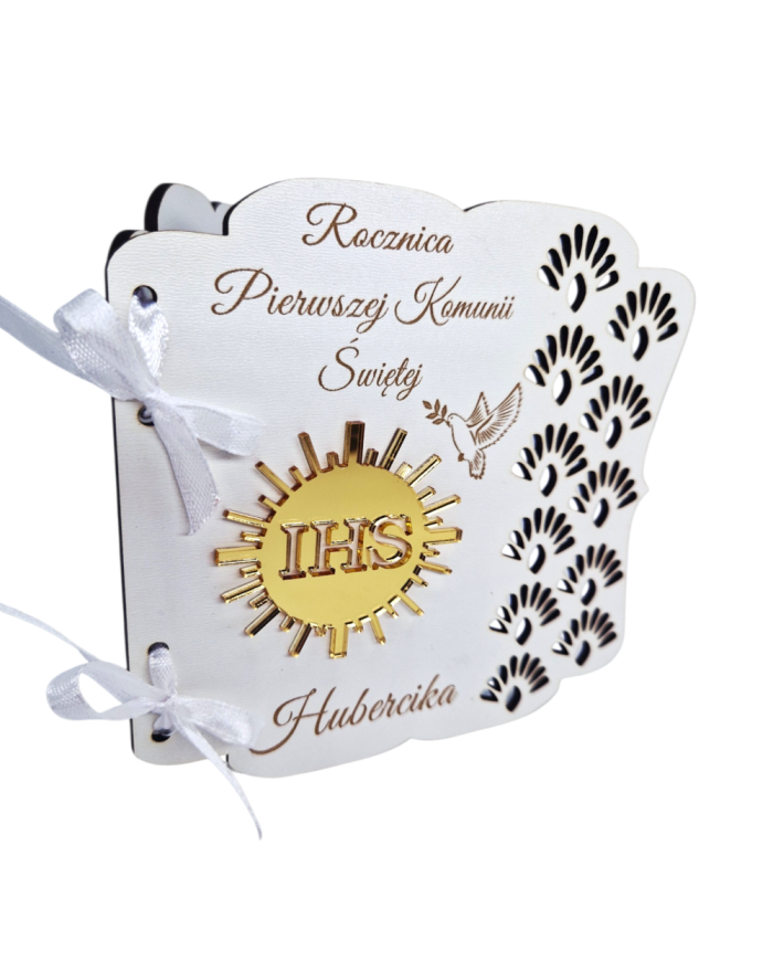 Pamiątka Rocznicy Pierwszej Komunii Świętej, Kartka na Rocznicę