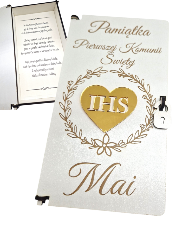 Pudełko na Komunię ze...