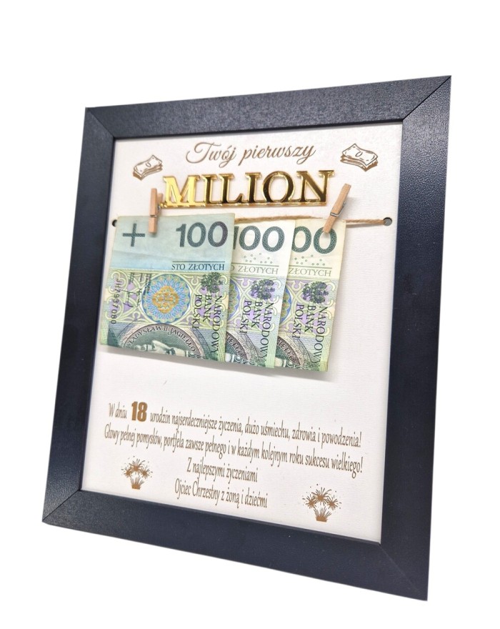 RAMKA Twój Pierwszy Milion...