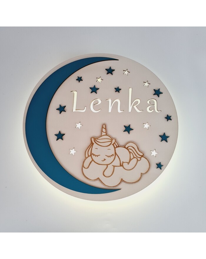 Lampka - Jednorożec