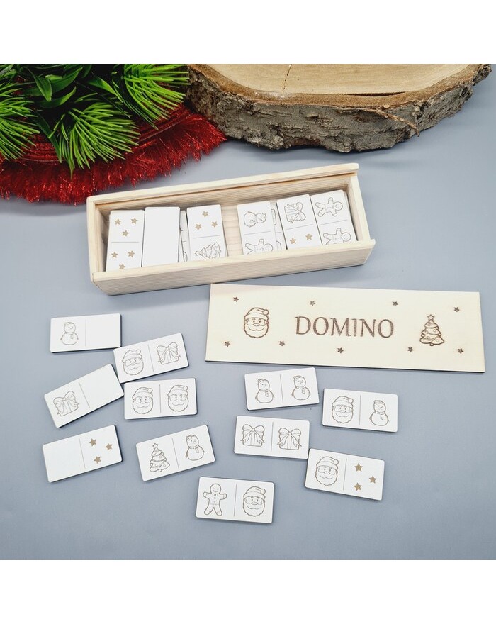 Gra domino świąteczne w...